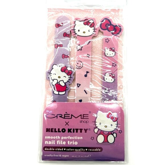 The Crème Shop Hello Kitty Smooth Perfection Nail File Trio - Picture 1 of 2
